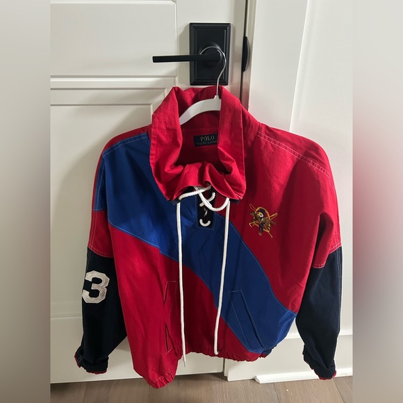 Polo Ralph Lauren Jackets & Blazers - Polo Ralph Lauren Horse Race Pullover Jacket